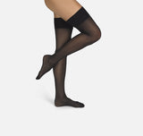 The Intrigue | Schwarze Overknees