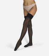 The Intrigue | Schwarze Overknees