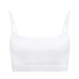 Supportive Power Mesh Bralette White