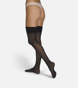 The Intrigue | Schwarze Overknees