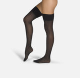 The Intrigue | Schwarze Overknees