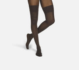 The Intrigue | Braune Overknees