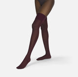 The Intrigue | Dunkle Feige Overknees