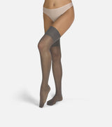 The Intrigue | Graue Overknees