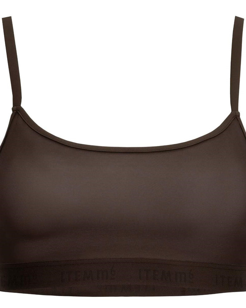 Supportive Power Mesh Bralette Nude Smoky