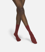 The Rib | Burgund Socken